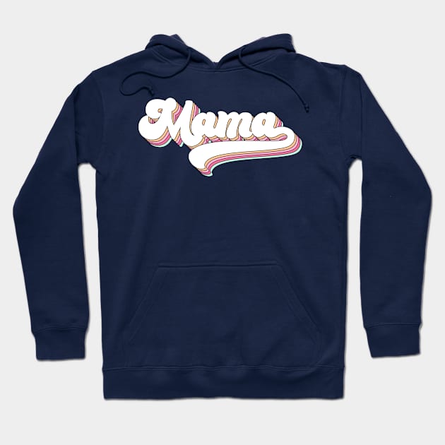 Retro Mama Hoodie by CreativeShirt